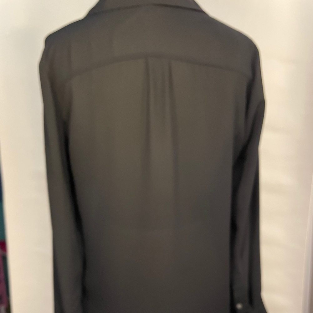 Forever 21 black button up - Picture 2 of 4